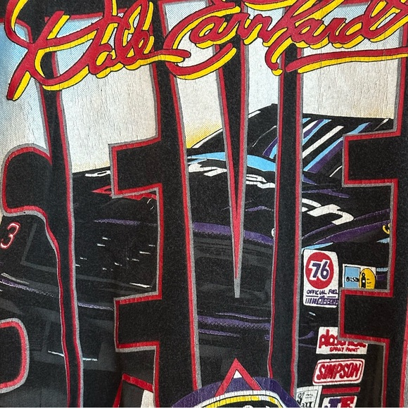 Vintage Dale Earnhardt T Shirt Sz XXL NASCAR 1994 SEVEN Winston Cup Championship - Picture 3 of 4